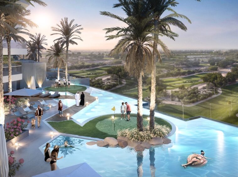 Golf greens by damac