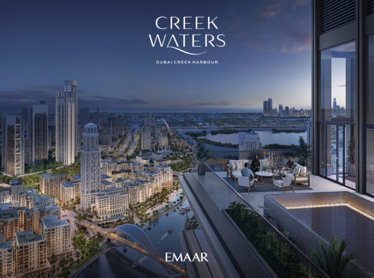 Creek waters view
