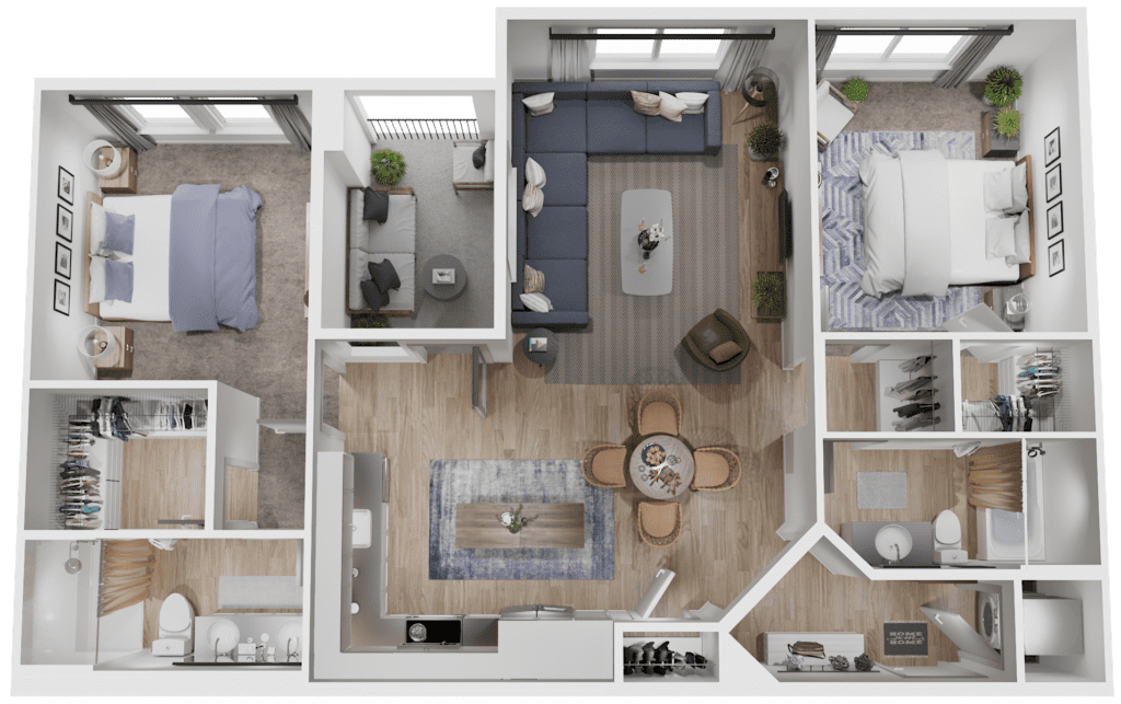 Dubai apartments floor plan