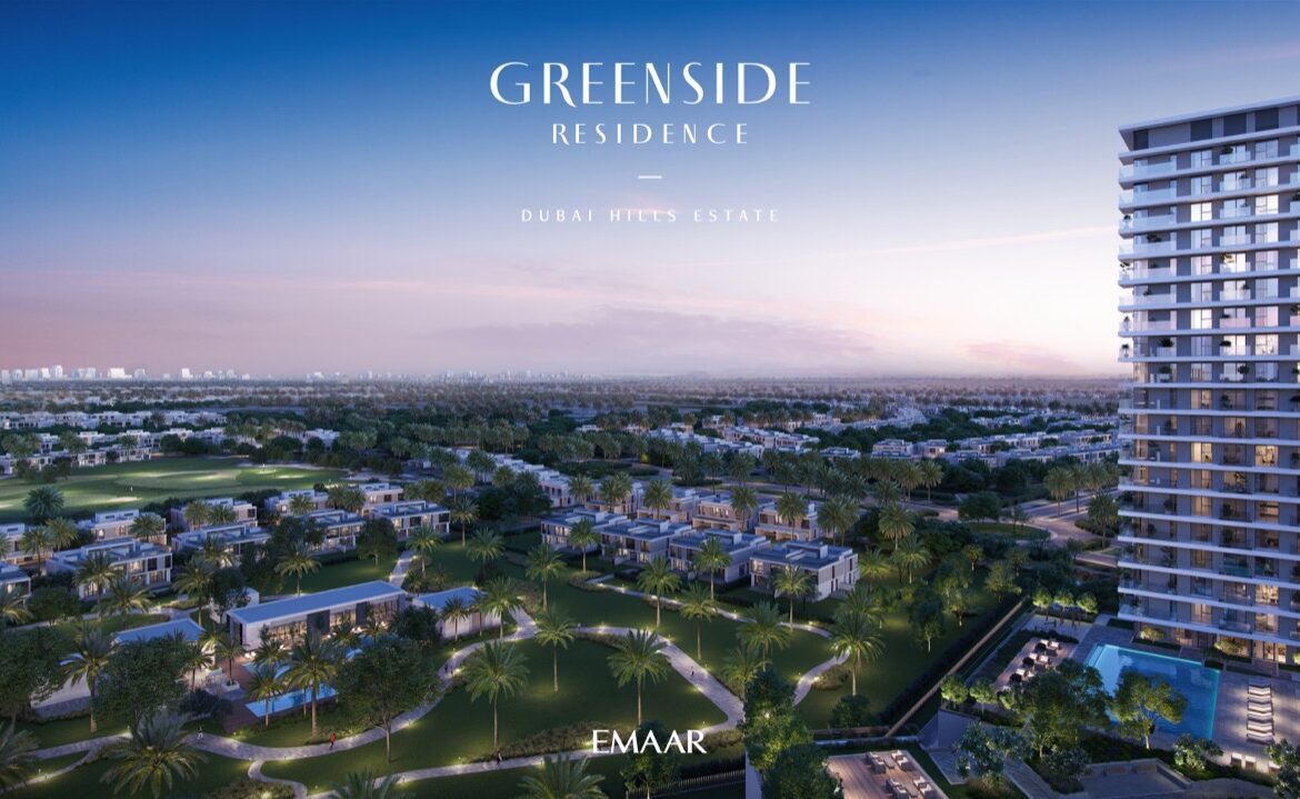 GreenSide Dubai hills estate views