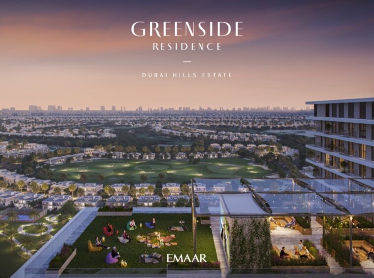 GreenSide Dubai hills estate views
