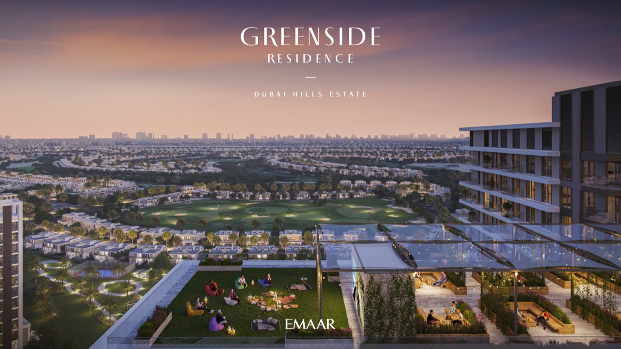 GreenSide Dubai hills estate views
