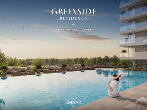 GreenSide Dubai hills estate swimming pool